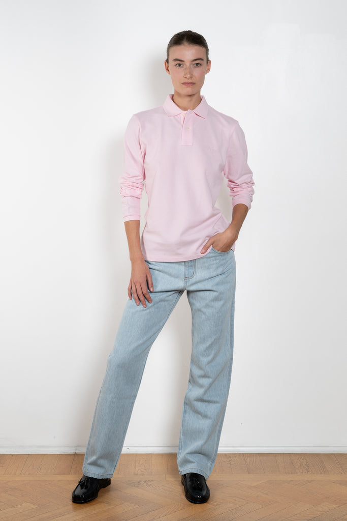 Homme Girls Long Sleeve Polo