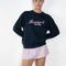 HommeGirls Neon Logo Crewneck Sweatshirt