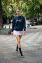 HommeGirls Neon Logo Crewneck Sweatshirt