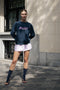 HommeGirls Neon Logo Crewneck Sweatshirt