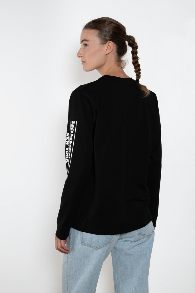 Homme Girls Retro Logo LS Tshirt