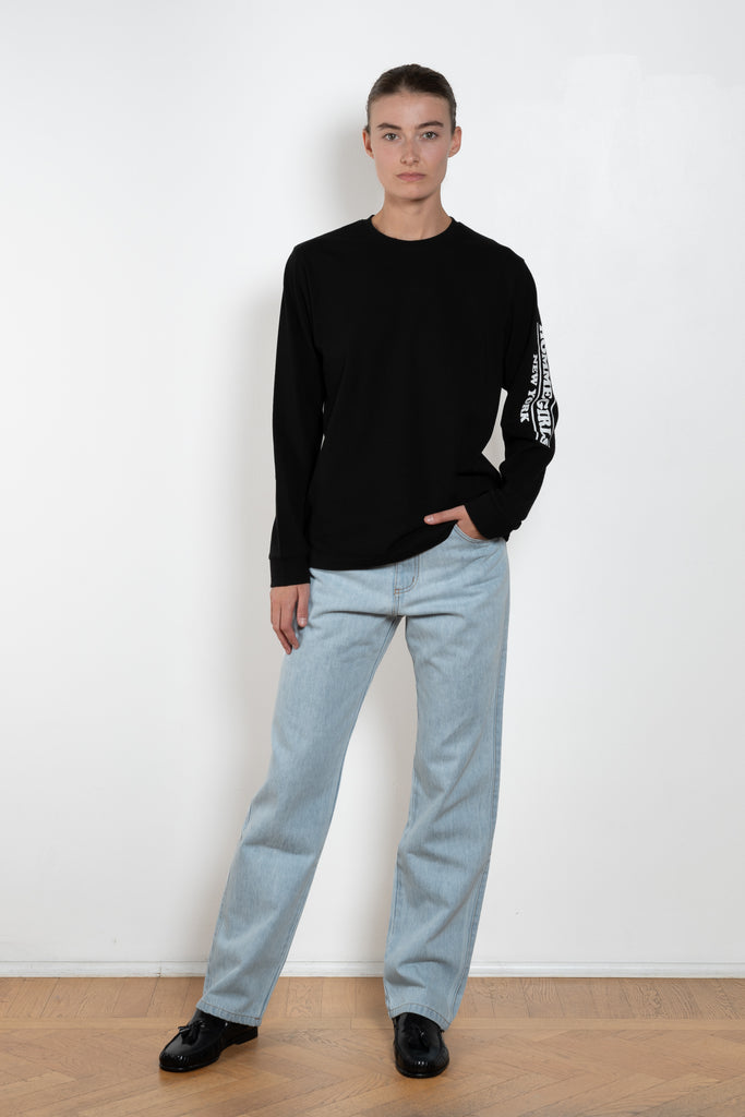 Homme Girls Retro Logo LS Tshirt