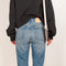 The Regular Jeans 1977 by Acne Studios is a relaxed 5 pocket denim with a high waist, bootcut leg and regular length