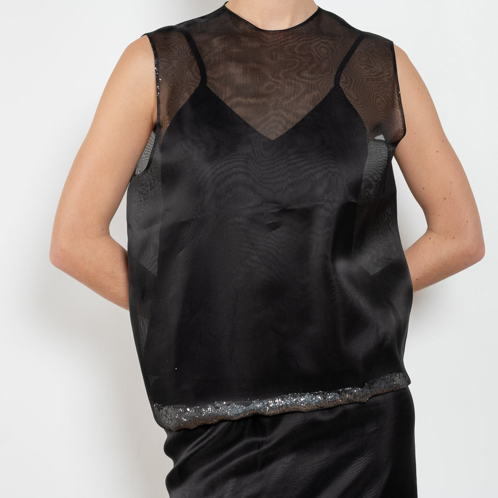 julie kegels taissa glitter top