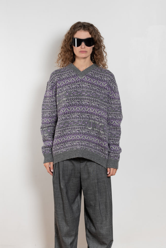 julie kegels vneck kair sweater