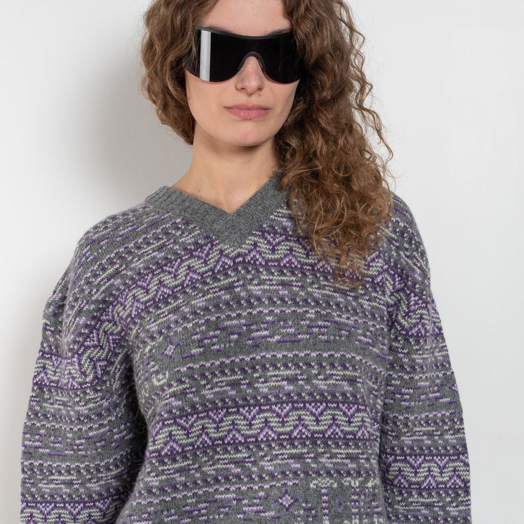 julie kegels vneck kair sweater
