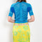 The Kobi Wetsuit Top by Julie Kegels is a knitted top in scuba luxe with zipper in the front