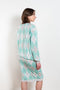 The Kurt Argyle Sweater by Julie Kegels is a fine knit sweater with a tartan pattern