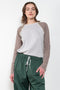 The Pifty 50-50 Pants by Julie Kegels is a relaxed trouser with a front in cotton and back in linnen