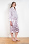 The Pifty 50-50 Shorts by Julie Kegels is a satin bermuda shorts with a drawstring closure