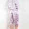 The Pifty 50-50 Shorts by Julie Kegels is a satin bermuda shorts with a drawstring closure