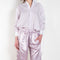 The Pifty 50-50 Shorts by Julie Kegels is a satin bermuda shorts with a drawstring closure