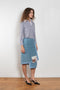 julie kegels salome wool blanket skirt