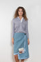 julie kegels salome wool blanket skirt