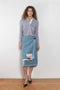 julie kegels salome wool blanket skirt