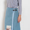 julie kegels salome wool blanket skirt