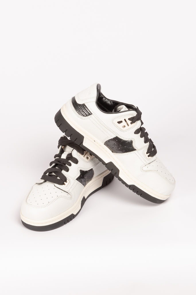 low top sneakers white black acne studios