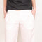 low rise tailored trousers pink coperni