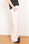 low rise tailored trousers pink coperni