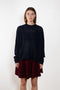 The Amabel Sweater by Lisa Yang is crafted in featherlight silk cashmere with a sheer, airy hand.