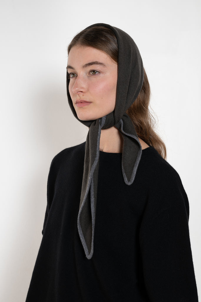 The Chelsea Scarf by Lisa Yang knotted or wrapped nonchalantly around your neck, Lisa Yang's 'Chelsea' scarf can be worn a myriad of ways.