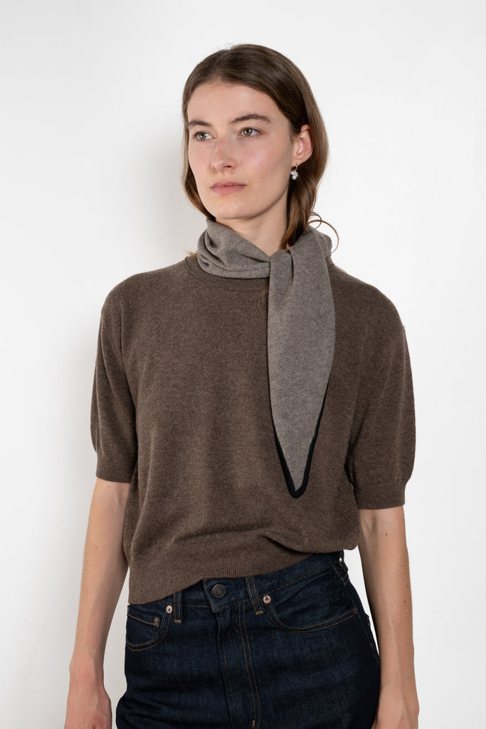 The Chelsea Scarf by Lisa Yang is knotted or wrapped nonchalantly around your neck, Lisa Yang's 'Chelsea' scarf can be worn a myriad of ways