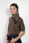 The Chelsea Scarf by Lisa Yang is knotted or wrapped nonchalantly around your neck, Lisa Yang's 'Chelsea' scarf can be worn a myriad of ways