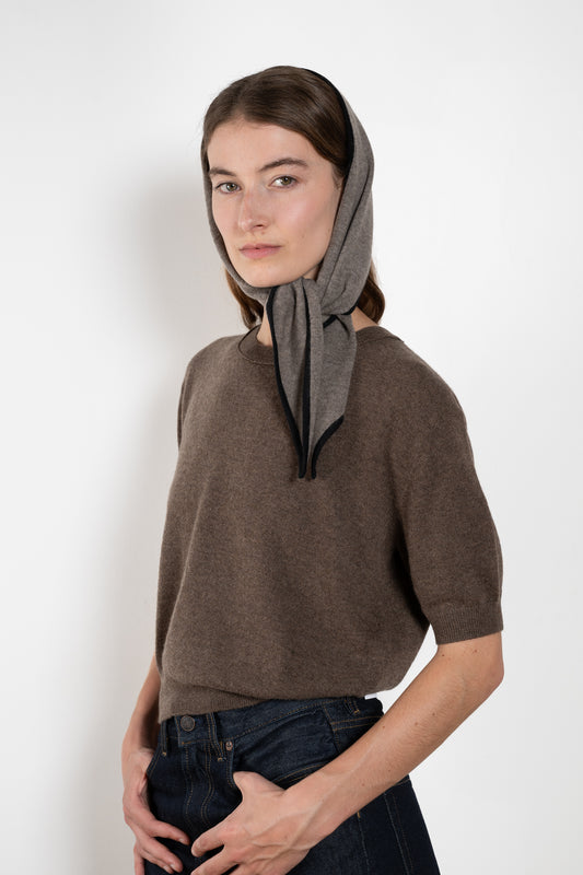 The Chelsea Scarf by Lisa Yang is knotted or wrapped nonchalantly around your neck, Lisa Yang's 'Chelsea' scarf can be worn a myriad of ways