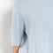 The Elvina Sweater by Lisa Yang a midweight knit oversized cashmere t-shirt with a round neck and loose elbow length sleeves
