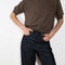 The Genevra Tshirt by LISA YANG is crafted in our warm weather standard 14-gauge cashmere