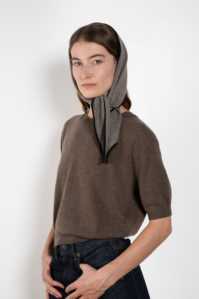 The Genevra Tshirt by LISA YANG is crafted in our warm weather standard 14-gauge cashmere