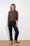 The Greer Sweater by LISA YANG is knitted to a timeless expression in our staple mid-weight cashmere.
