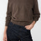 The Greer Sweater by LISA YANG is knitted to a timeless expression in our staple mid-weight cashmere.