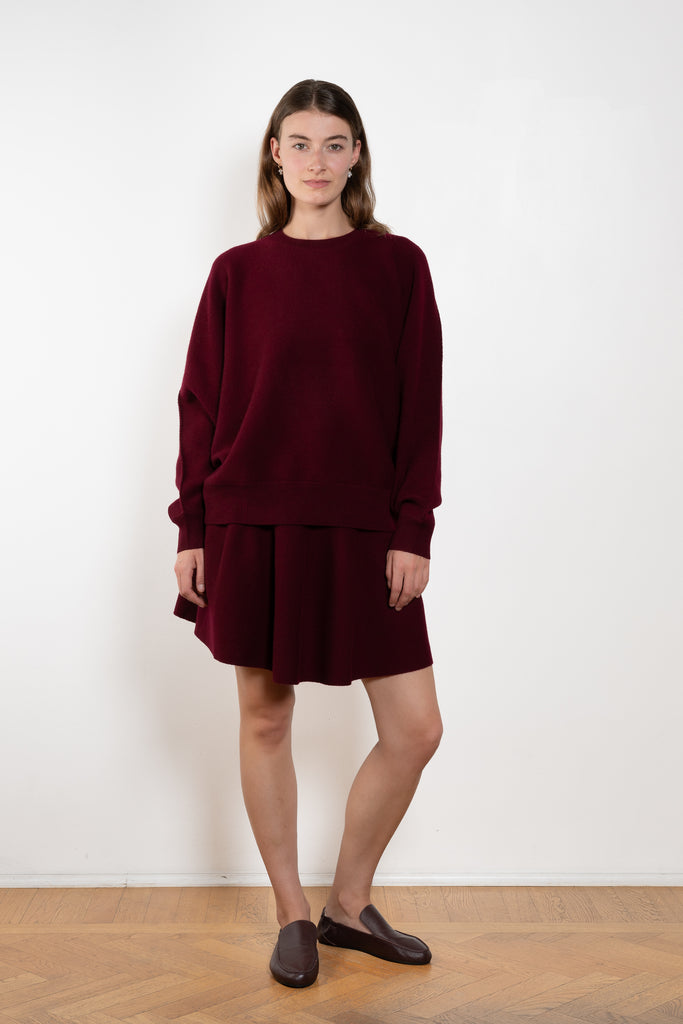 The Haily Sweater by LISA YANG is crafted in double face cashmere for structure and shape. 