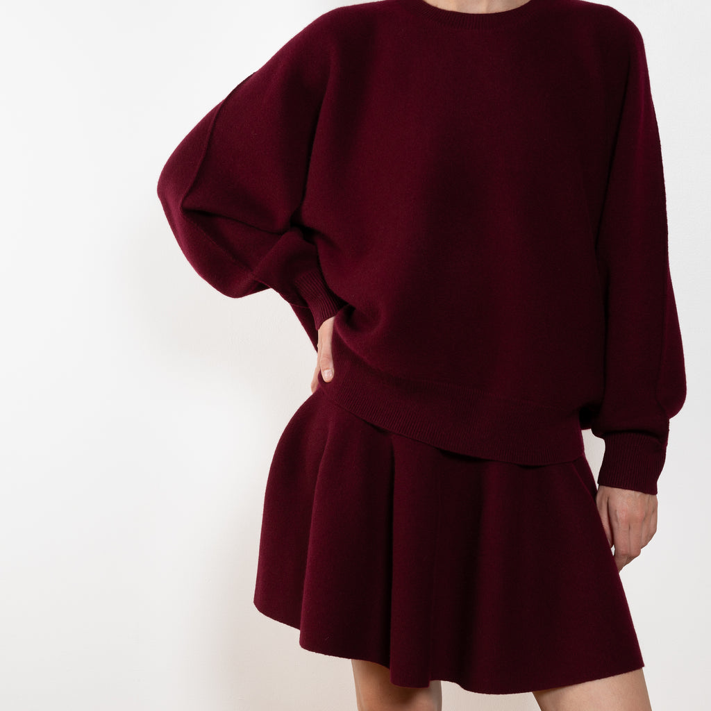 The Haily Sweater by LISA YANG is crafted in double face cashmere for structure and shape. 