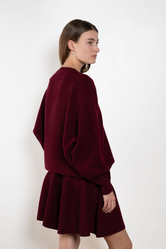 The Haily Sweater by LISA YANG is crafted in double face cashmere for structure and shape. 
