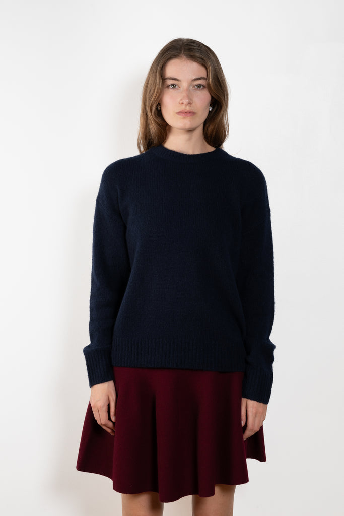 The Lova Sweater by LISA YANG is knitted in our featherlight silk cashmere composition characterised by its delicate hand