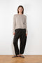 The Mable Sweater by Lisa Yang is crafted in transitional, mid-weight cashmere to an understated expression
