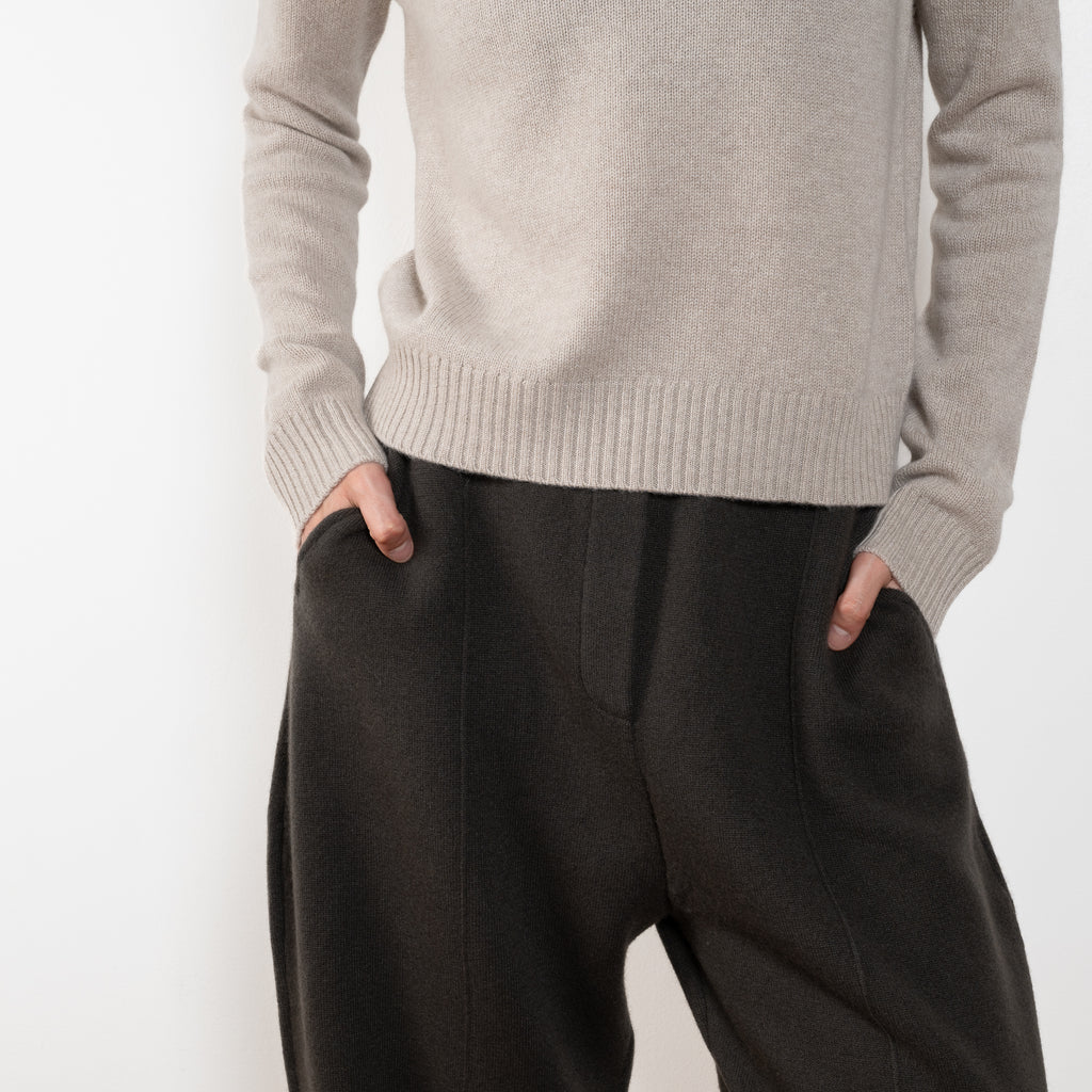 The Mable Sweater by Lisa Yang is crafted in transitional, mid-weight cashmere to an understated expression