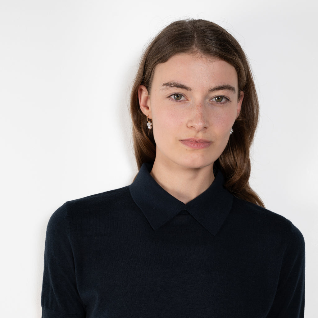 The Naara Sweater by Lisa Yang is a timeless knit crafted from exceptionally soft 100% cashmere
