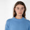 The Noor Sweater by Lisa Yang features a ribbed neck, dropped shoulders, oversized profile.