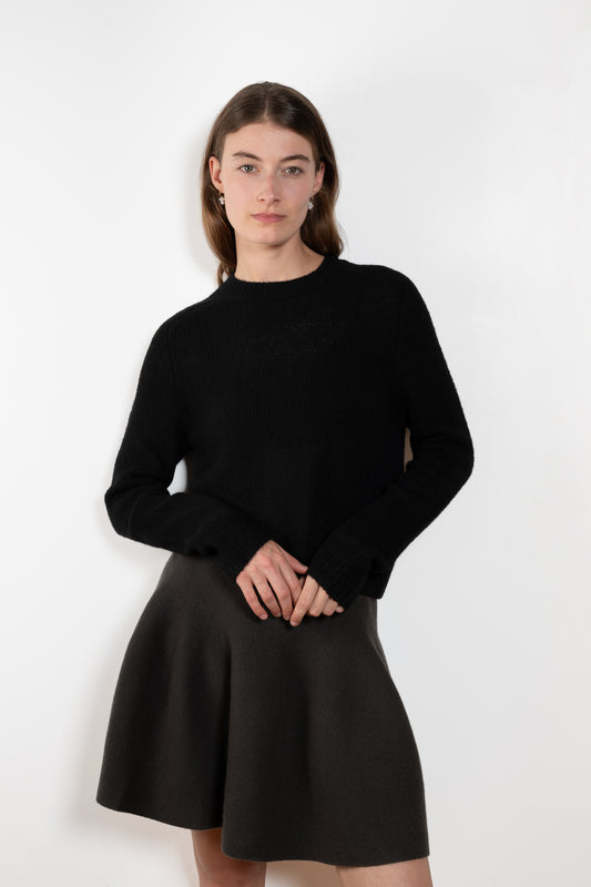 The Solene Sweater by Lisa Yang is crafted in textured silk cashmere with a light and lofty hand feel.