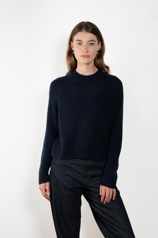 The Solene Sweater by Lisa Yang&nbsp;is crafted in textured silk cashmere with a light and lofty hand feel