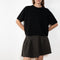 The Wren Skirt by Lisa Yang embodies Lisa Yang's brand motif, which refers to the soft and gentle feeling of the fiber.