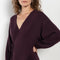 The Laurina Wrap Cardigan is a refined and feminine cashmere knit wrap cardigan with a tied waist