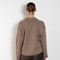 The Derry Sweater by Loulou Studio is an relaxed sweater with an ample fit, a deep U, dropped shoulders and ribbed details in a thicker cashmere