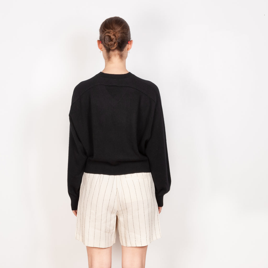 The Emsalo V-Neck Sweater by Loulou Studio is a v-neck pullover