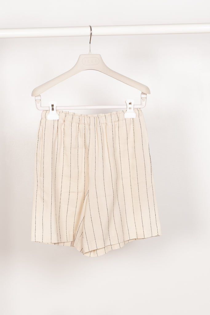 The Hada Shorts by Loulou Studio are high waisted