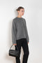 The Malka Trouser by Loulou Studio is a slightly fitted trouser with a low waistband