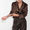 The Persia Top by Loulou Studio is an elegant top with shirting inspired details in a viscose and wool satin